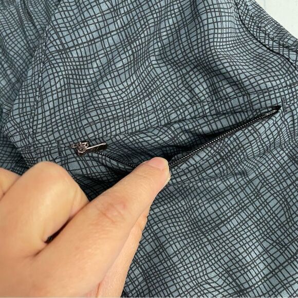 CALIA by Carrie Underwood bluegray elastic waist Skorts side zip pocket‎ size XL - Picture 5 of 7